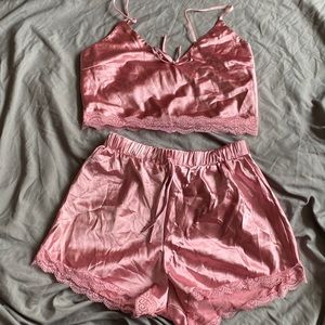 Pink Sleep Set from Fashion Nova. Medium sized.